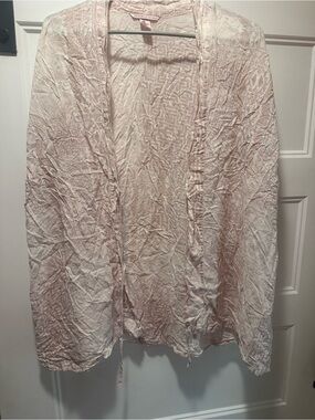 Victoria's Secret Light Pink Women's Shirt Cover-Up O/S